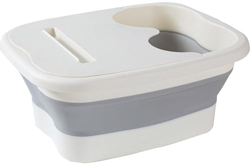 Foots – Vasca da bagno con piedini pieghevoli, lavabo per piedi, vasca idromassaggio per donne, bambini, ingresso piscina senior