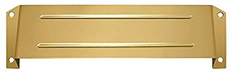 Deltana MSH158CR003 MS211 and MS212 Solid Brass Letter Box Hood for Privacy Use with MS0030