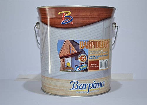 Lata de pintura para madera Barpidecor de 4000ml (Nogal)