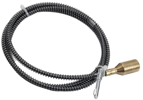 Utoolmart 99.1 cm Flexible Shaft Rotary Tool, 0.41cm Inner Core Flex Shaft Cable | Biegbares Design für enge Stellen, für Tischschleifer, Bohrmaschinen, Polieren, Schnitzen und Entgraten