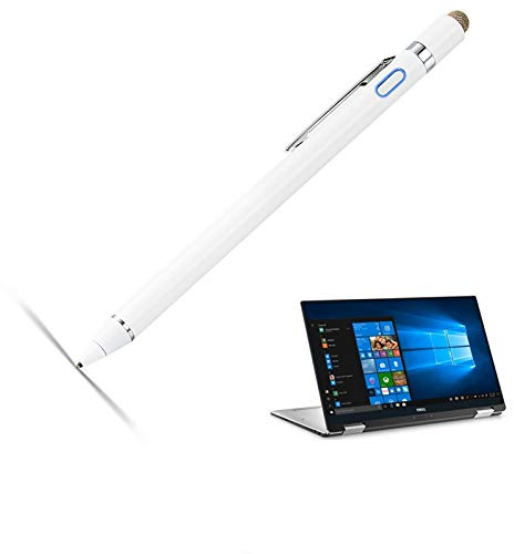 EVACH Stylus for Dell 2 in 1 Laptop Pencil, Digital Pencil with 1.5mm Ultra Fine Tip Stylus Pen for Dell 2 in 1 Laptop, White