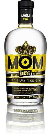 MOM GOD SAVE THE GIN Rocks - Ginebra Premium - 700 ml