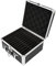 Caja de Almacenamiento de Disco Duro de 2,5 , Estuche de Transporte de Disco Duro Externo con 20 Bahías, Maleta de Caja de Almacenamiento de Disco Duro Impermeable con Diseño de Bloqueo de Seguridad
