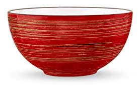 Wilmax - Bol SPIRAL - Saladier - Bols à soup, à céréales - Set de bols en porcelaine - Résistant aux rayures - Pour un usage domestique - Diamètre : 19 cm - Contenance : 1700 ml