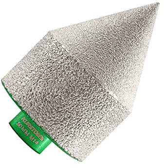 KURSTOL Diamant Fingerfräser – diamant fräser Bit 0-50 mm x M14 Gewindewinkelschleifer,zum Formen von Vergrößern von Reinigungslöchern von Granit, Marmor, Porzellanfliesen