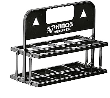 RHINOS sports Trinkflaschenhalter 8er | Tray für 8 Flaschen | faltbar