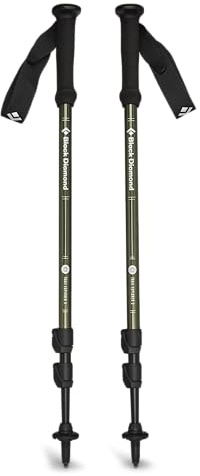 Black Diamond Explorer 3 Trekkingstöcke – Leichte & Teleskopierbare Wanderstöcke mit Ergonomischem Griff, Tundra
