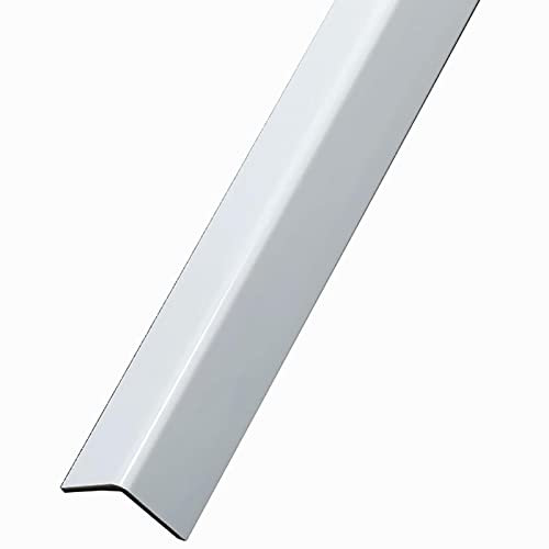 Eckschutz für die Wand, PVC-Eckschutz for Wände, selbstklebend, weiß, robuster Eckschutz, Kantenschutz/Eckkanten-Zierstreifen (Farbe: B 2 cm, Größe: L 1,2 m) (Color : W 4.5cm, Size : L 1.8m)
