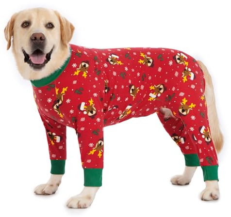 Axcimond Hundebody Nach Op Einteiler Hundebody Kastration Hündin/Rüde Op Body Hund Erholungsanzug für Hunde Nach der Operation Langärmliger Wundschutzanzüge Alternativ zu Halskrausen für Hunde