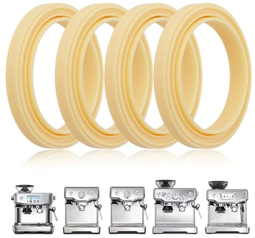 Coffee Machine Seal Set 4 Pack Silicone Gaskets for Breville Sage