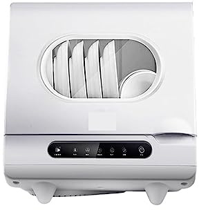 Lavavajillas automático Lavavajillas Totalmente Automático For El Hogar, Lavavajillas Inteligente For El Hogar, Pequeño Lavavajillas Sin Instalación, Lavadora De Verduras Chen Diseño compacto y que ah
