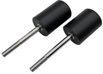 EULYIQAM Motorrad Schieber Sturzschutz Schwarze Nicht Geschnittene Sturzpads Absturzsicherung Motorradteile for Yamaha YZFR1 YZF-R1 2002 2003 Rahmen Protector