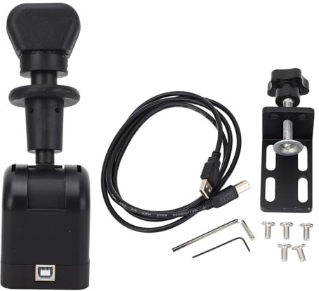 PC USB Handbroms Simulerad Racing Handbroms Professionell Broms Analog Performance Handbroms för G27 G29 G923 Simulera Linjär Handbroms