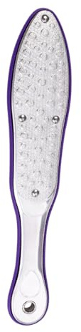 HAPINARY Lijadora de Pies Profesional de Acero Inoxidable Doble Cara para Eliminar Callos, Herramienta Cómoda y Eficaz para Pedicura y Cuidado Pies