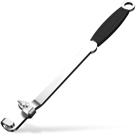 LEKEFETO Outil d'extension de clé à molette, 400 mm, clé dynamométrique en acier au carbone, rallonge de clé à tige, outils pour mécanicien et réparation automobile