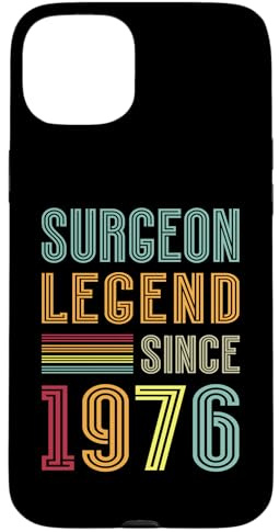 Surgery Legend 1976 49 Years Scalpel 49th Birthday Surgeon Case for iPhone 15 Plus