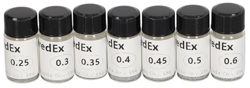 Yosoo Health Gear 7 Bottles Tin Solder Ball Reballing Soldering Heat Universal Stencils for PCB Chip 0.25 0.3 0.35 0.4 0.45 0.5 0.6mm