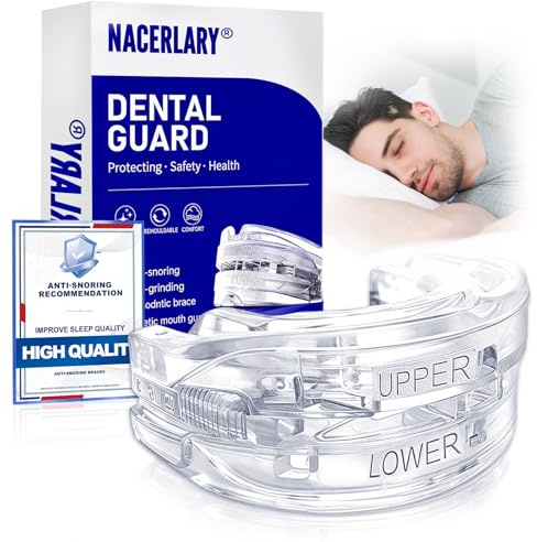 Férula Antirronquidos Ajustable - Protector Bucal Anti-Ronquidos