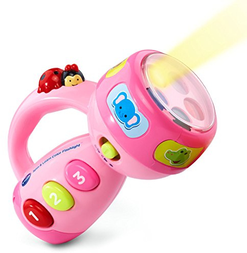 VTech Spin and Learn Color Flashlight, Pink