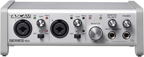Tascam Series 102i 10 In/2 Out USB Audio/MIDI Interface