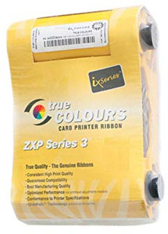800033-840 YMCKO-Farbband für Zebra ZXP Series 3 ZXP3-Kartendrucker 200 Druckt Original 800033-840-Farbband