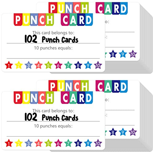102 Cartes de Récompense en Forme d'Étoile, Cartes de Récompense pour Étudiants de Taille Affaires pour Stimuler la Créativité & le Développement de Compétences 8,8cm x 5cm