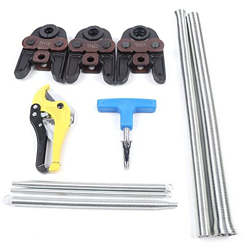 Verbundrohr Presszange Werkzeugset, Presswerzeug Pressbacke/Presszange mit TH 16/TH 20 /TH 26 für Aluminium-Kunststoffrohre PEX-Rohre PB-Rohre