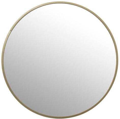 Atmosphera - Miroir Rond Alice d38cm Or