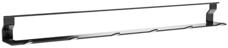 SOTECH Linero style 6-kroksskena svart 380 x 51 x 37,4 mm för inhängning