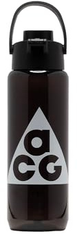 Nike Unisex – Adultos TR Renew Recharge Chug Bottle 24 OZ Graphic ACG Botella de agua Black/Black/Summit White, 709 ml