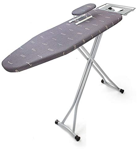 Herramienta de Limpieza Soporte de Hierro antihierro, Tabla de Planchar de Altura Ajustable multifunción Tienda de Ropa Dormitorio Hotel Percha de Hierro Pantalones de Planchado