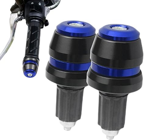 Motorrad-Lenkerende, Motorrad-Griffstopfen - Powersports Bar Ends 7/8'' | Leichte Motorrad-Lenkerendstopfen verbessern Fahrstabilität und Komfort