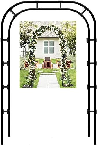 Arche de jardin robuste Treillage pour décoration de roses de mariage 200 cm