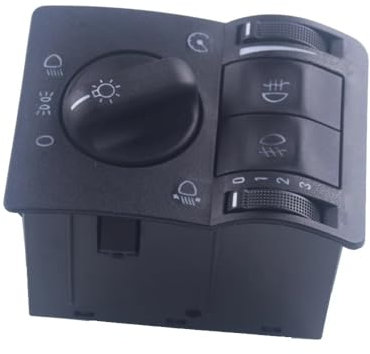 GLILAR Headlamp Fog Lamp Switch Sensor Compatible With OPEL For Astra G 1999 2000 2001 2002 2003 2004 2005 2006 2007 2008 Car Headlight Fog Lamp Main Light Switch Control 6240097