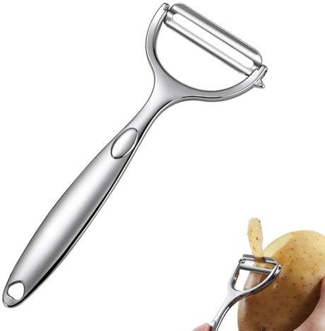 Pelador Ultraafilado para Verduras - Perfecto para Patatas, Espárragos y Más | Hoja de Precisión Profesional