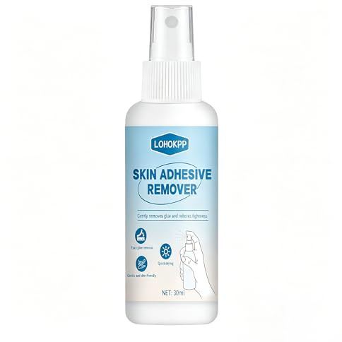 Disolvente Pegamento, Eliminador Adhesivo Spray | 30ml Tiritas Vendas Quita Pegamento Adhesivo, Spray para Eliminar Restos de Pegamento, para Eliminar Adhesivos Pegajosos