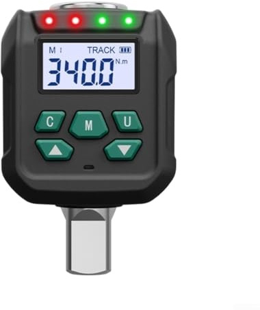 Chiave dinamometrica digitale, adattatore alto 30,5 cm con design intuitivo per misuratore di torsione tester misuratore elettronico strumento di misurazione professionale (17-340)
