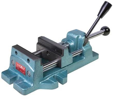 Wilton Cam-Action Drill Press Vise, 4 Jaw Width, 4-11/16 Max Opening (Model 1204)