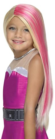 Rubie's Superprincesa Perücke Superschein Barbie für Mädchen