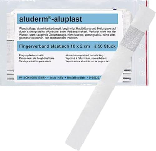 Söhngen Wundpflaster Fingerverband aluderm-aluplast elastisch 18x2cm VE=50 Stück