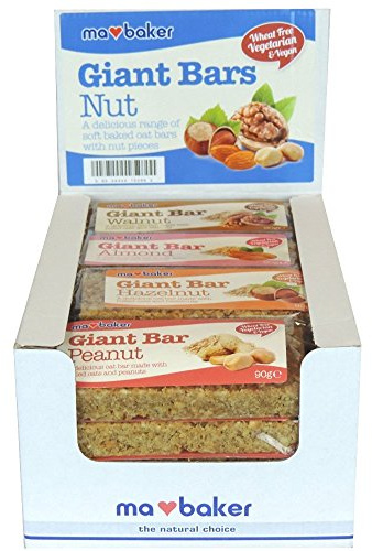 Ma Baker - Giant Bars Nut - 20 Mixed Bars