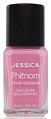 JESSICA Phenom Vivid Colour Nail Polish, Electro Pink, 15 millilitre