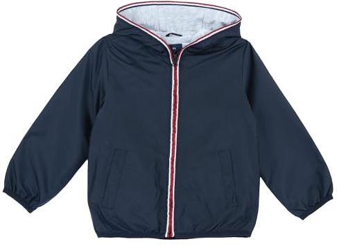 Chicco, Giubbotto Bambino Antivento, Giubbino con Cappuccio, Tasche e Comoda Apertura Frontale a Zip, Lavabile in Lavatrice, Abbigliamento Bambino e Ragazzo, Designed in Italy