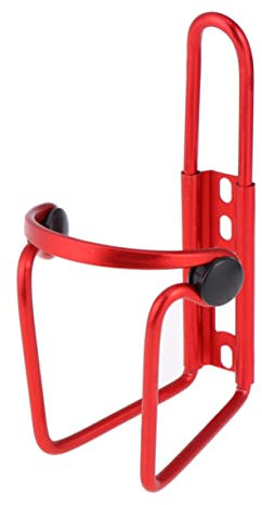 BCOATH Flaschenhalter Für Fahrrad Aus Aluminiumlegierung Halterung Für Fahrrad-Flaschen Flaschenhalter Für Fahrräder Rot Schrauben