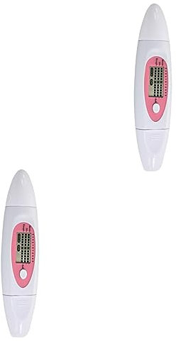 DOITOOL 2stücke Moisture Oil Tester Für Gesicht Digitaler Hautfeuchtigkeits Und Ölmessgerät Für Männer Und Frauen Weiß Für Zuhause Reisen Und Beauty-salons Hochpräzise Messung