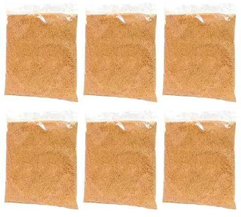 Tradineur - Pack de 6 Bolsas de serrín triturado para belén- Accesorio para decoración en el Nacimiento - Ideal para los últimos Detalles
