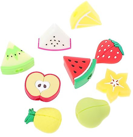 UPKOCH 9pcs Charging Cable Protectors Cable Protective Cover for Data Line Cute Fruit Plug Covers for Home Office Use