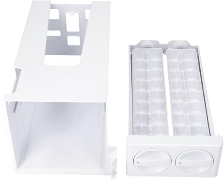 ensipart Eiswürfelbereiter für KühlGefrierKombination kompatibel mit beko 5912630100 Eiswürfelzubereiter für Gefrierschrank kompatibel mit smeg 690074296 kompatibel mit C00868012