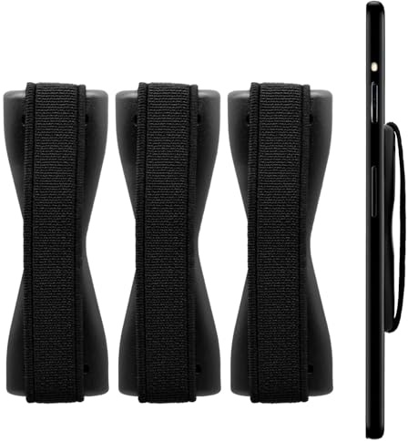 5 set di supporti per smartphone - selfie per anelli ergonomici e telefoni cellulari facili da usare, compatibili con tutti i modelli di smartphone, supporti per dita