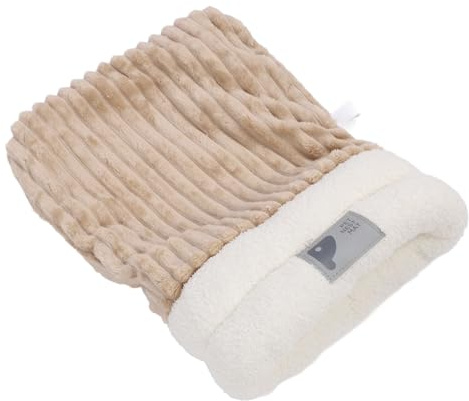 ZASCHMOY Warm Gemütlicher Katzenhund -Schlafsack mit Halb Geschlossenem Höhlendesign für Haustiere - Abnehmbares und Waschbares Haustierbett für den Innengebrauch Ideal für Katzen und Hunde Aller (M)